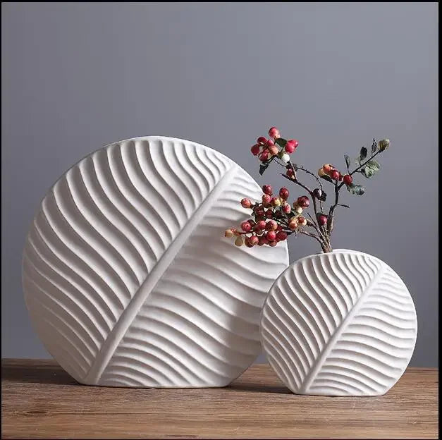 Scandi Poise Vase by PurelyhomeDeco